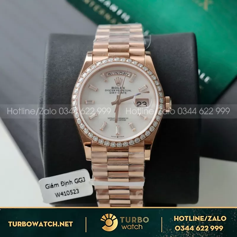 Đồng Hồ Rolex DateJust 126234 Mặt Số Xà Cừ Rep 1:1 36mm