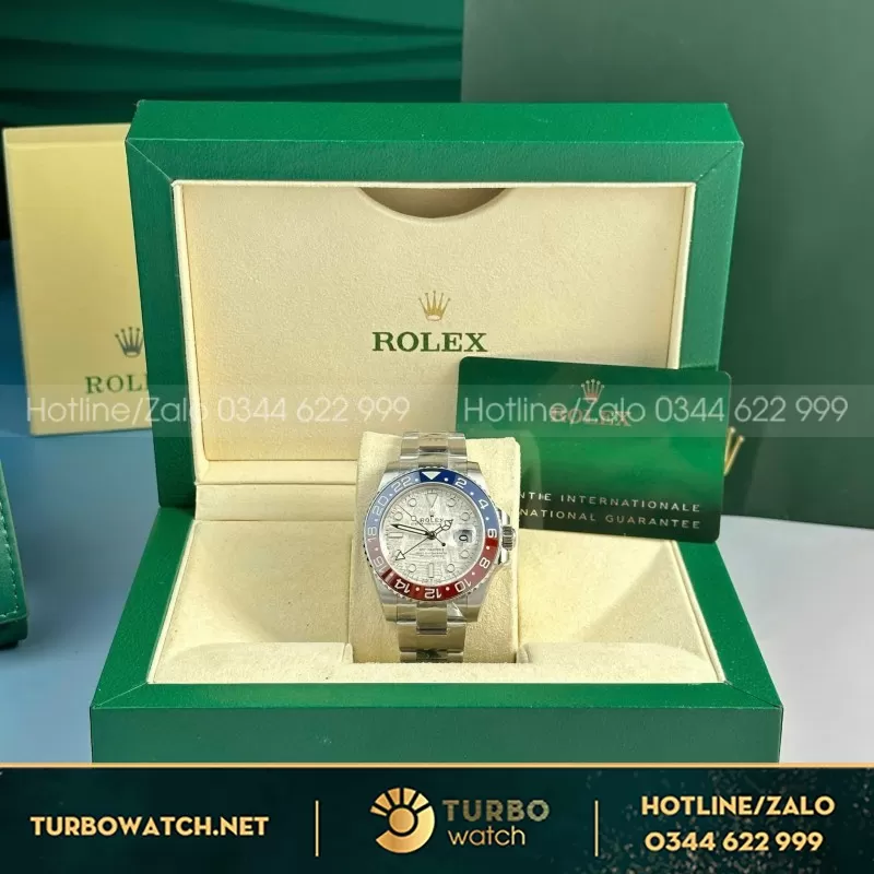 Đồng Hồ Rolex GMT-Master II 126719BLRO Rep 1:1 Mặt Thiên Thạch 40mm