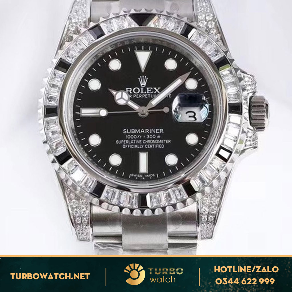 đồng hồ Rolex replica 1-1 Submariner Date 116610