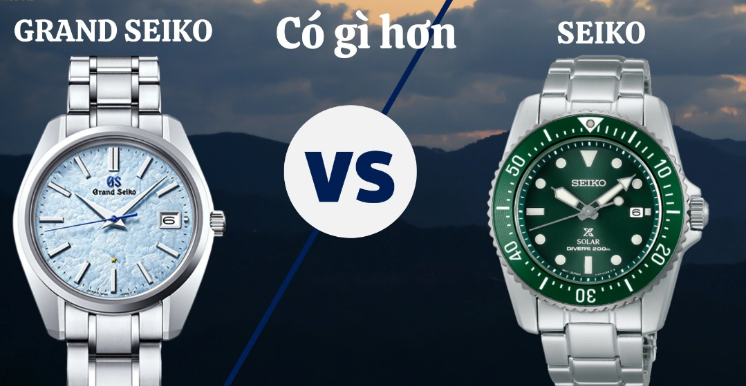 Hai thương hiệu đồng hồ cùng chung 1 tập đoàn Seiko