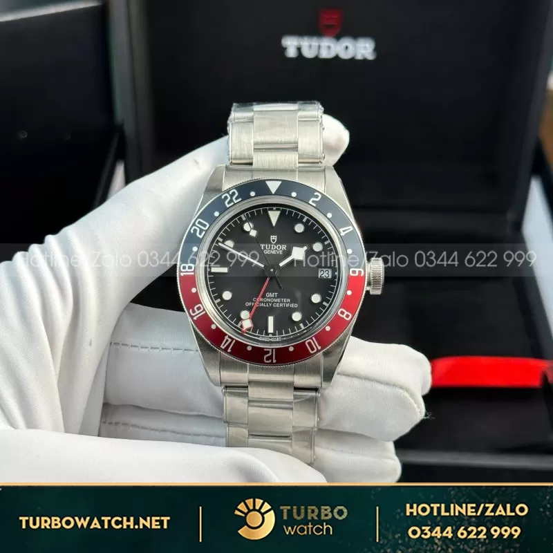 Đồng Hồ Tudor Black Bay GMT Replica 1 1 Nhà Máy ZF 41mm