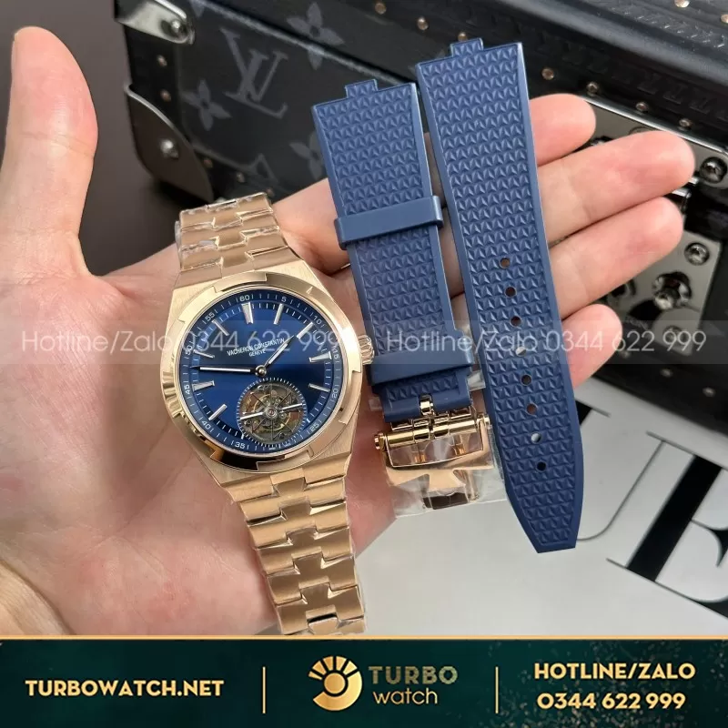 Đồng Hồ Vacheron Constantin Overseas 6000V Tourbillon Rep 1 1 BBR Factory 42.5mm