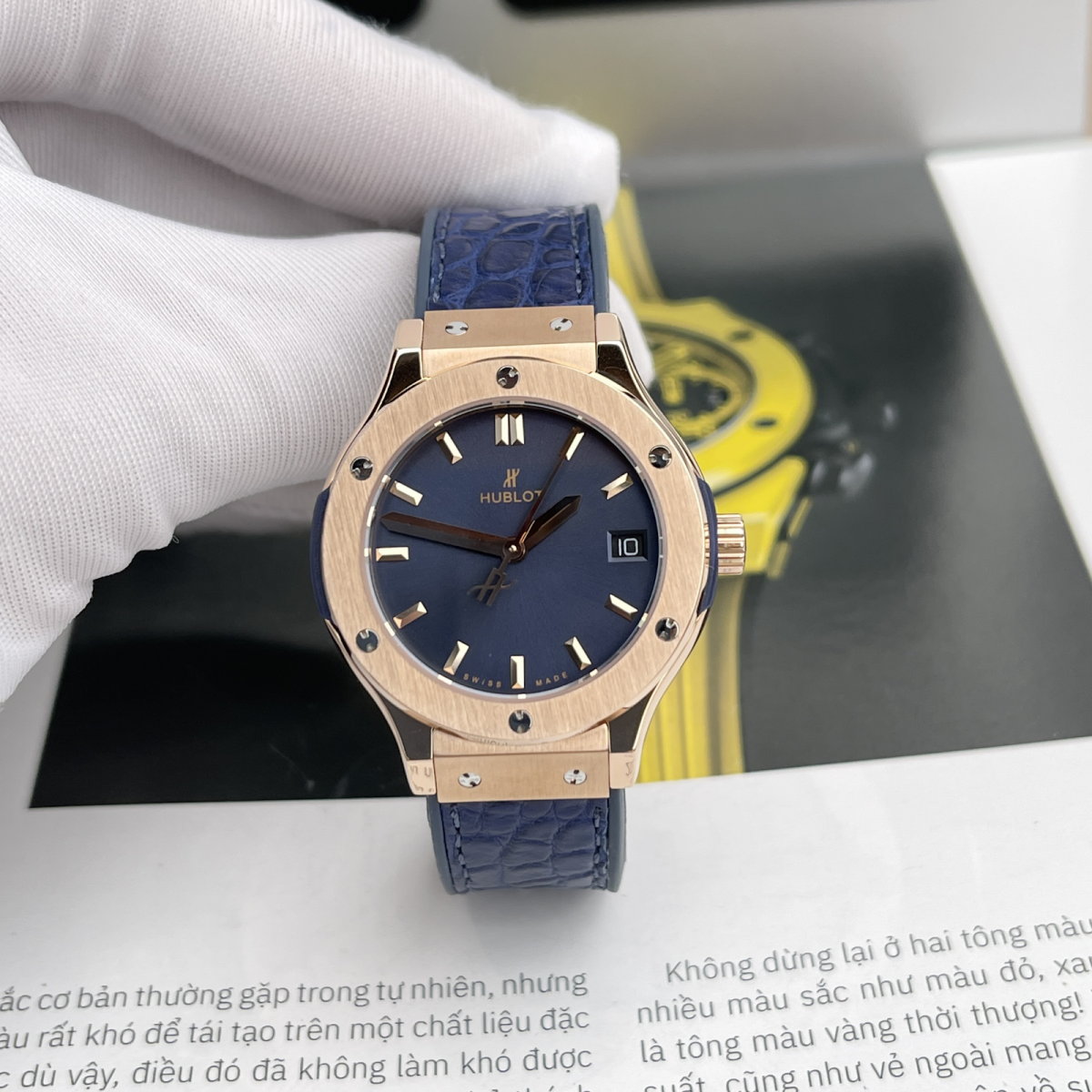 Diện mạo của mẫu đồng hồ Hublot super fake classic fusion có thể chinh phục bất cứ tín đồ yêu thích đồng hồ nào