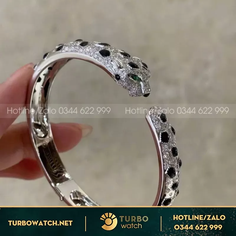 Lắc Tay Cartier 18K Kim Cương Thiên Nhiên