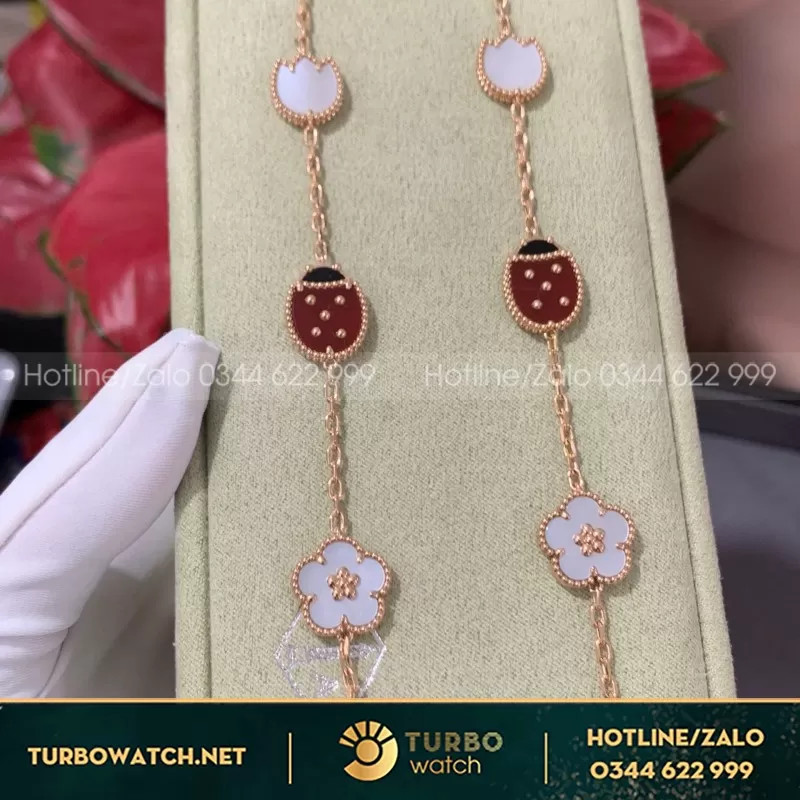 Lắc Tay Nữ Vca Bọ Vàng 18K