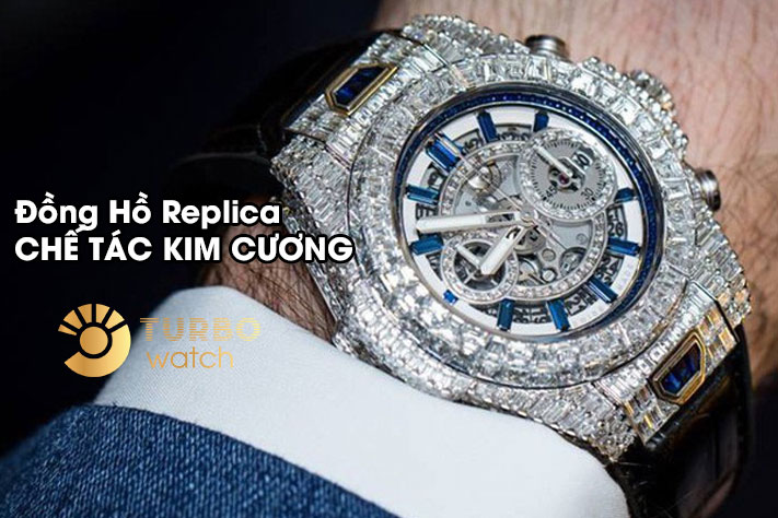 Mẫu thương hiệu lớn đồng hồ chế tác kim cương tại Tubo Watch