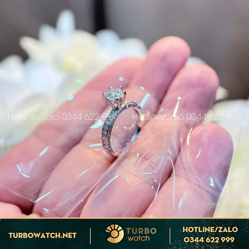 Nhẫn Au410+Diamond Lab+5.4mm lab