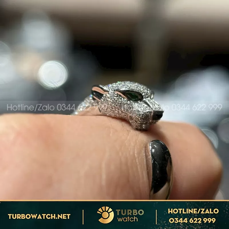 Nhẫn Báo 10K Moissanite