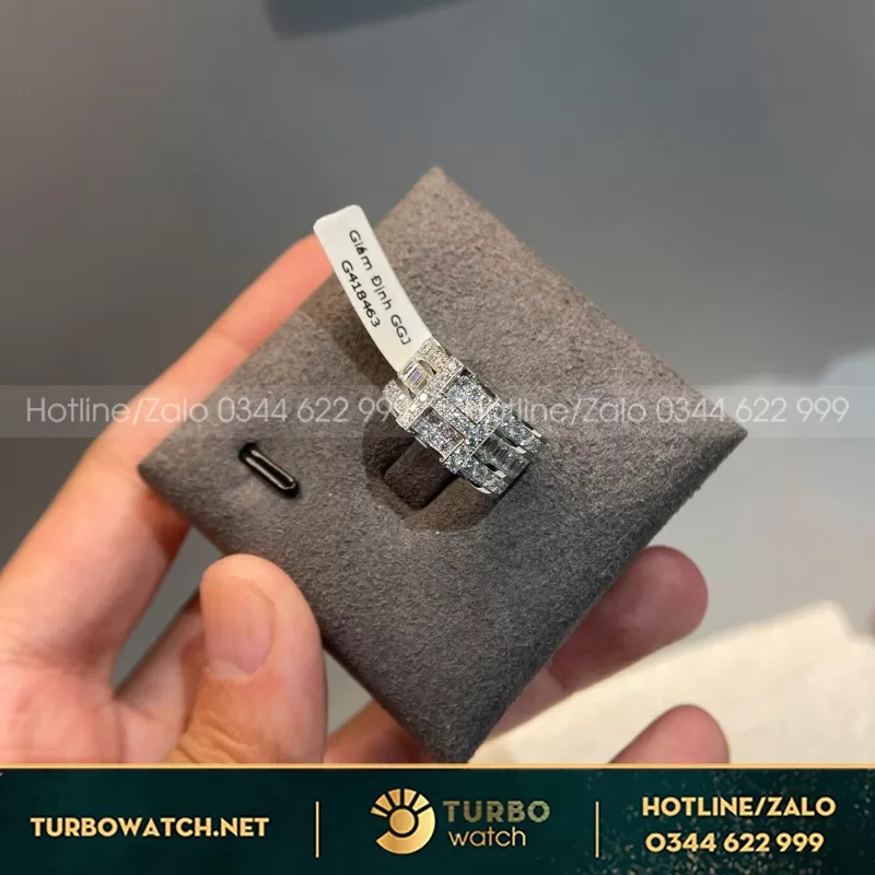 Nhẫn Chữ H Vàng Trắng