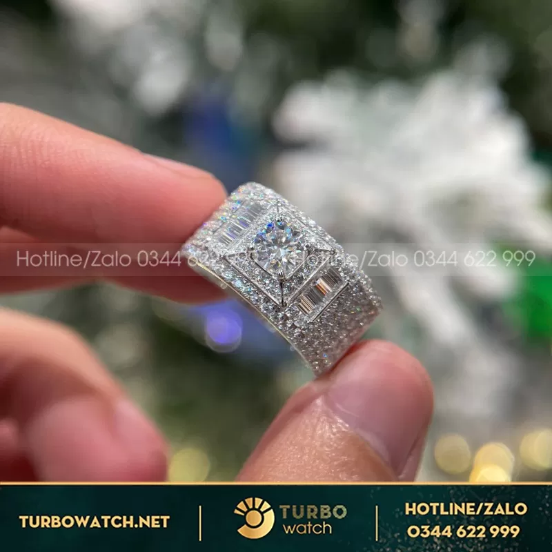 Nhẫn Nam Crown Jewel