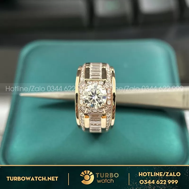 Nhẫn Nam Vàng Hồng 18K