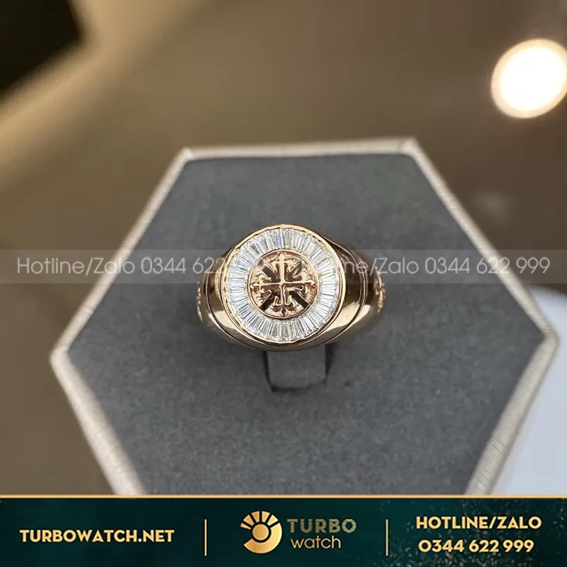 Nhẫn Thiết Kế Rolex Demi Vàng 18K