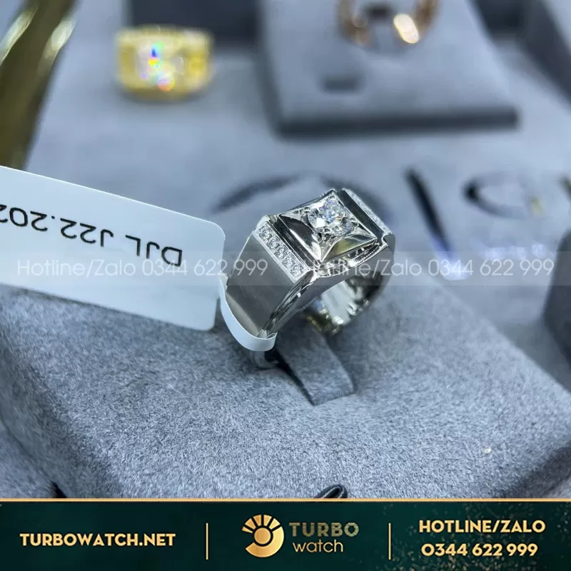 Nhẫn Vàng Trắng 18K