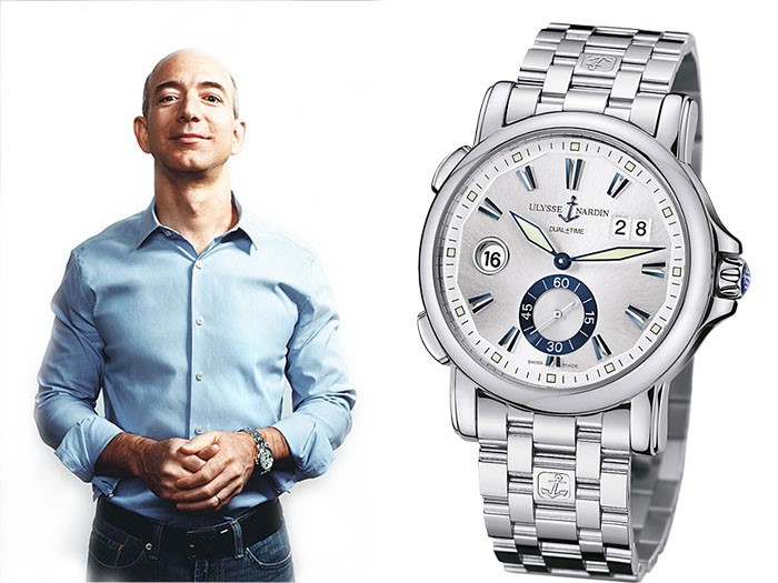 Jeff Bezos rất yêu thích Ulysse Nardin GMT Big Date