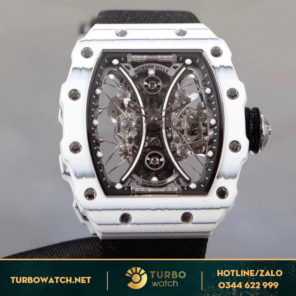 Richard Mille RM 52-01 White Carbon