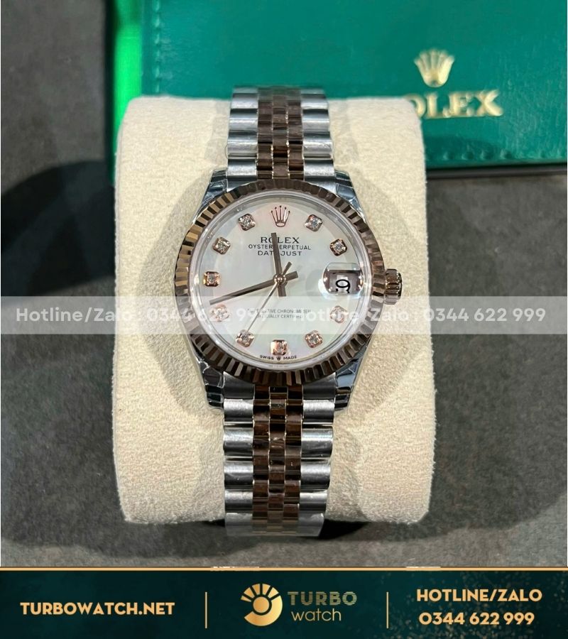 Rolex datejust mop dial 31mm