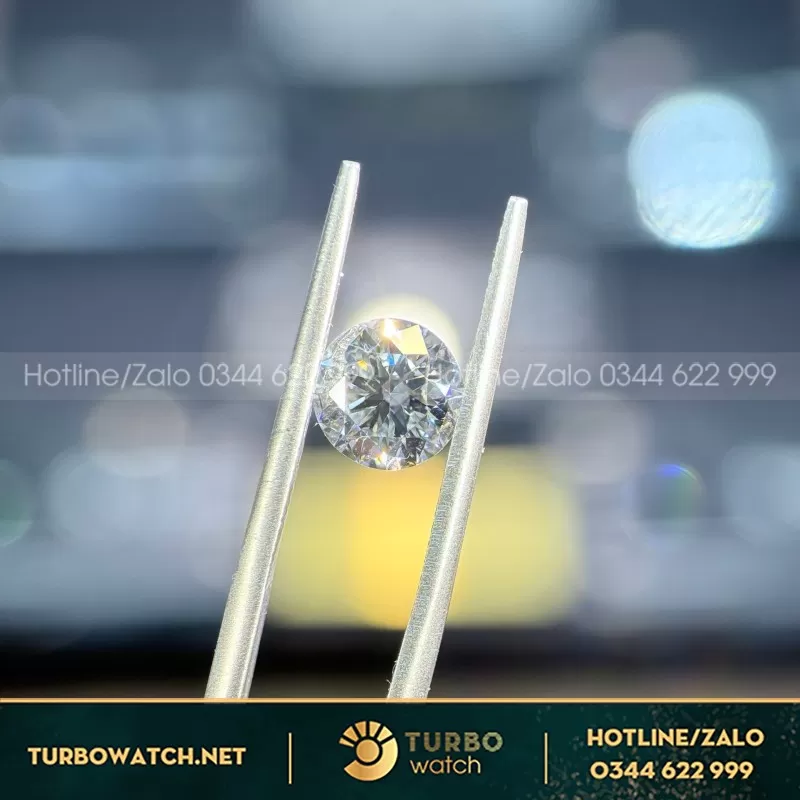 Viên Kim Cương Nuôi Cấy 7.2Mm-1.5Carat-H&Amp;A