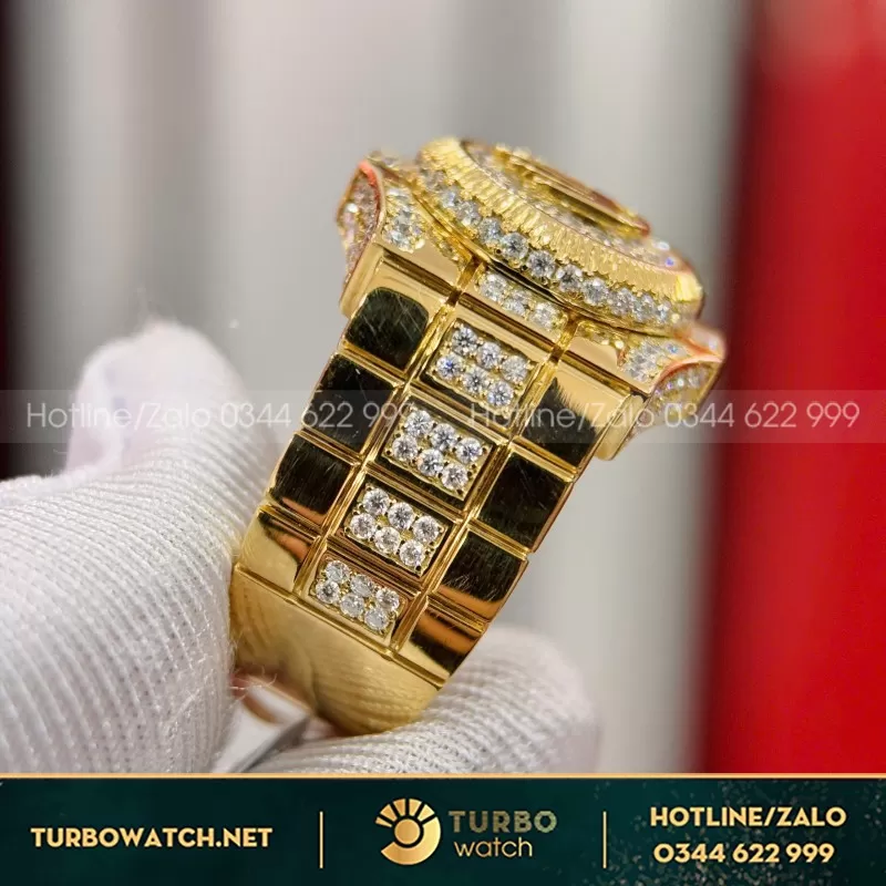 Nhẫn Rolex Vàng Vàng 18K